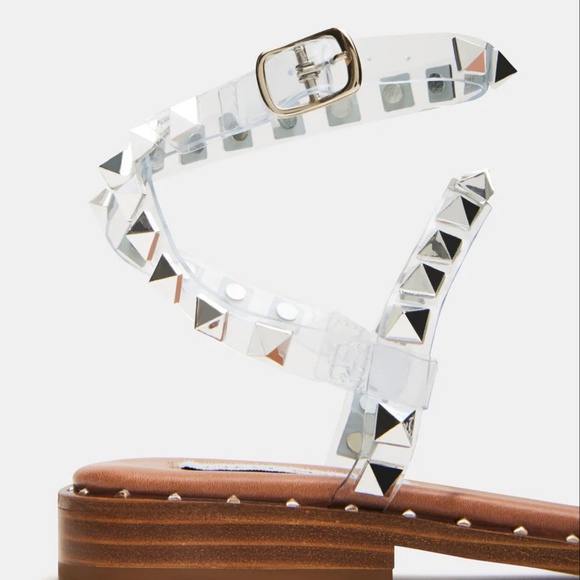 Steve Madden Clear Travel Sandal - size 8 - Picture 3 of 7